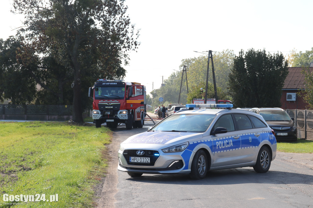 Pożar hali w Czeliścinie, gmin Pępowo