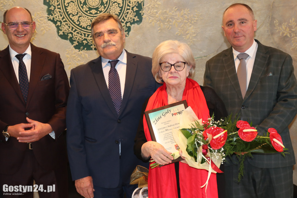Jubileusze małżeńskie w Poniecu