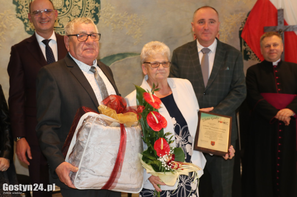 Jubileusze małżeńskie w Poniecu