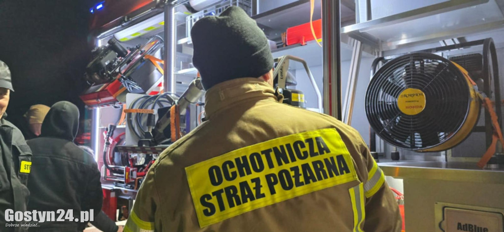 Powitanie nowego wozu w OSP Kosowo