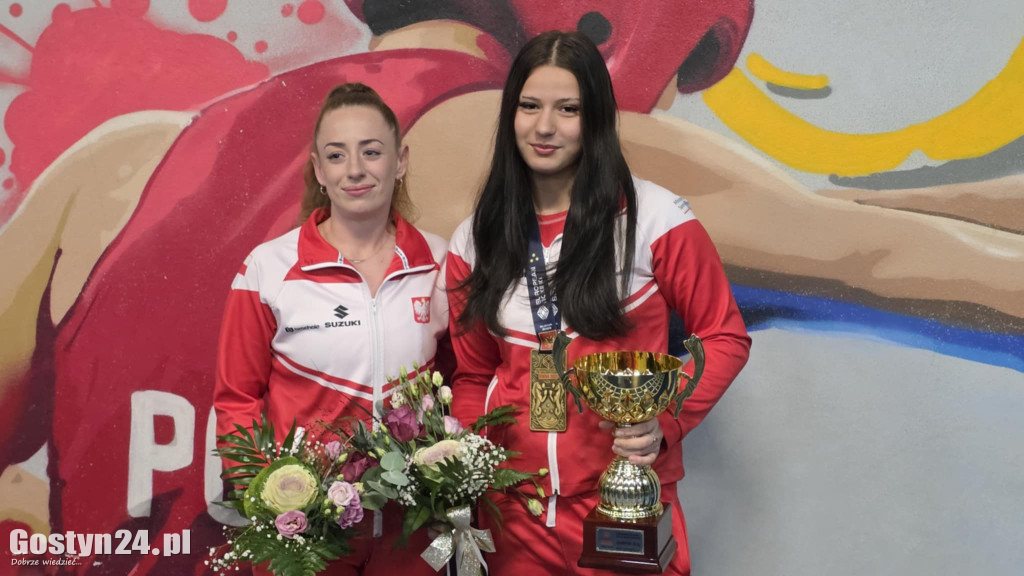 Powitanie Mai Hoffmann i jej trenerki w SWG