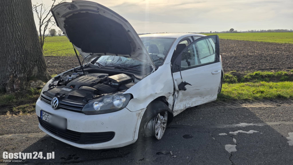 Wypadek na trasie Wziąchów-Pogorzela