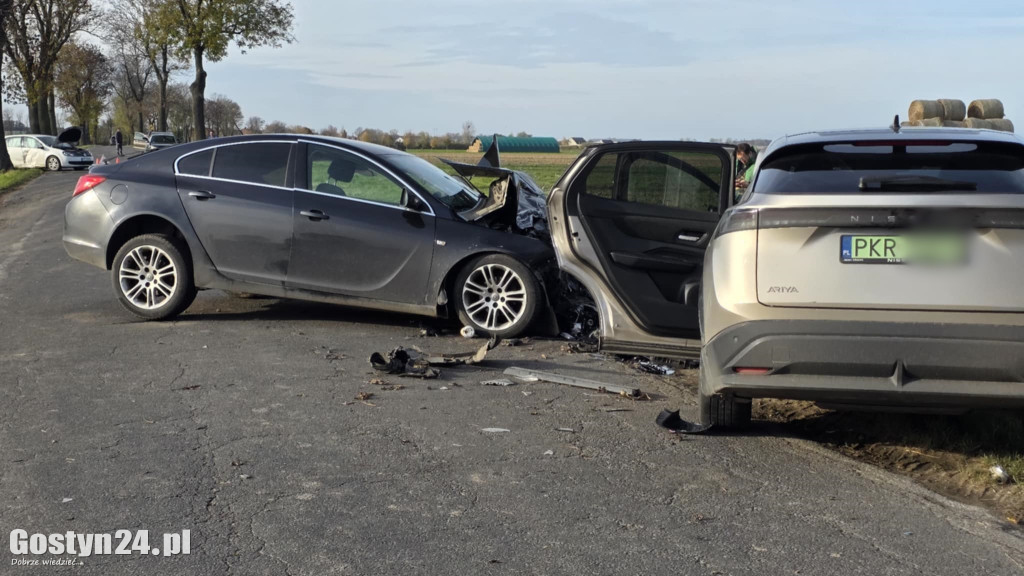 Wypadek na trasie Wziąchów-Pogorzela