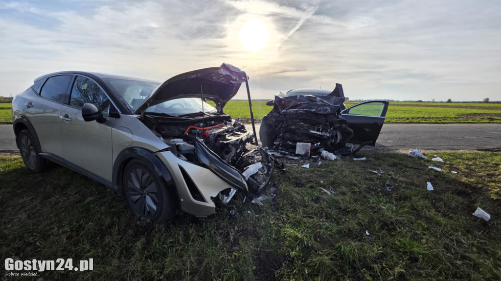 Wypadek na trasie Wziąchów-Pogorzela