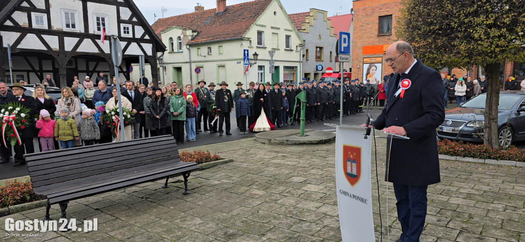 Obchody Święta Niepodległości w Poniecu