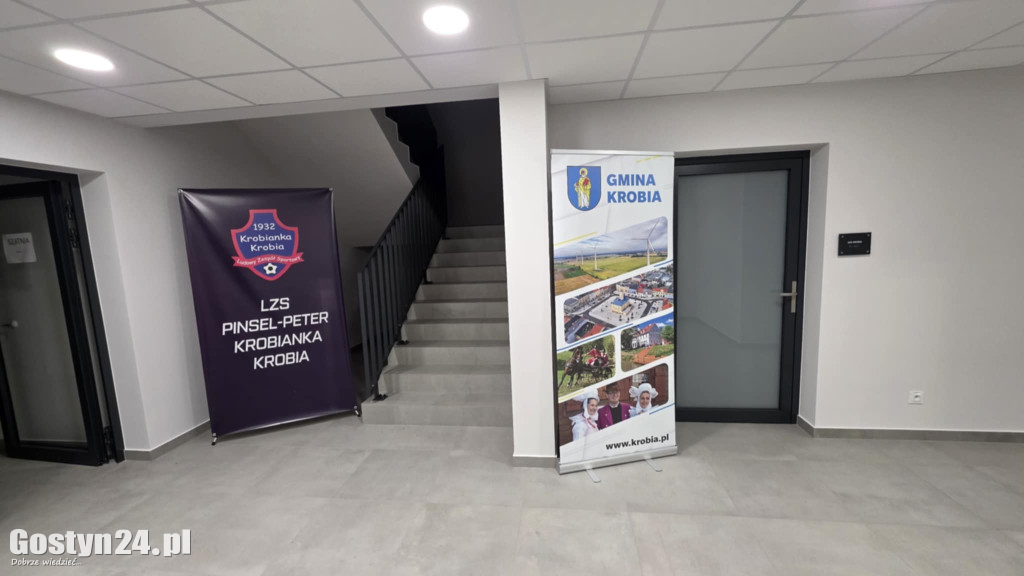 Otwarcie nowego stadionu w Krobi