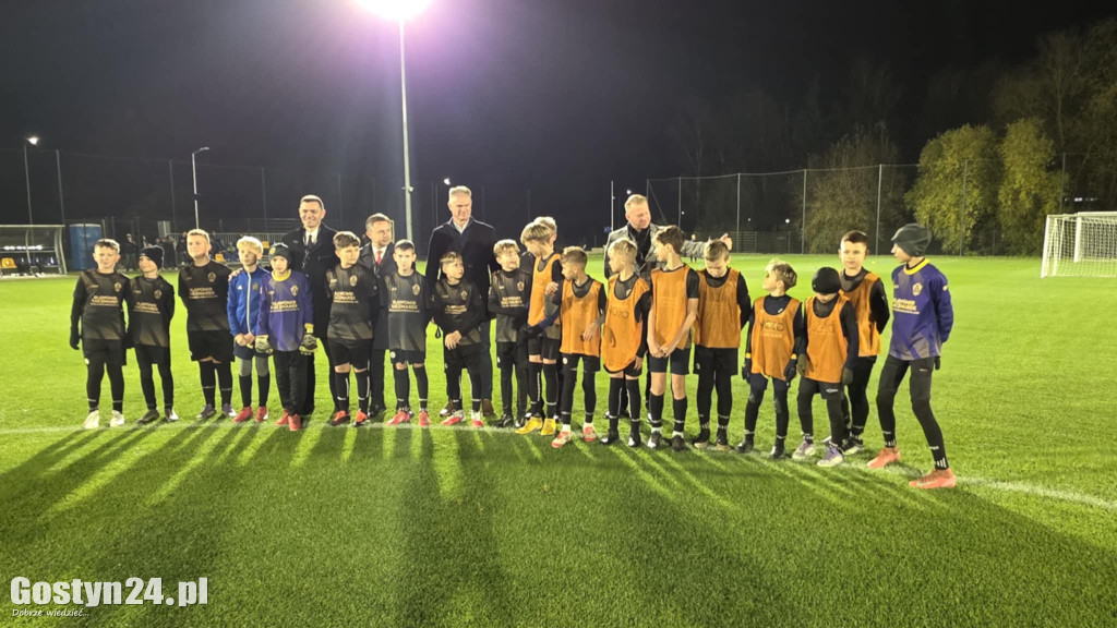 Otwarcie nowego stadionu w Krobi