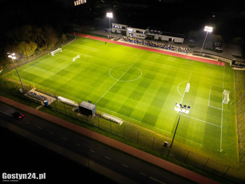 Otwarcie nowego stadionu w Krobi