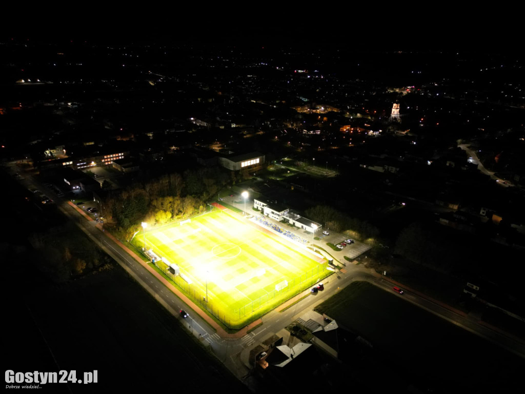 Otwarcie nowego stadionu w Krobi