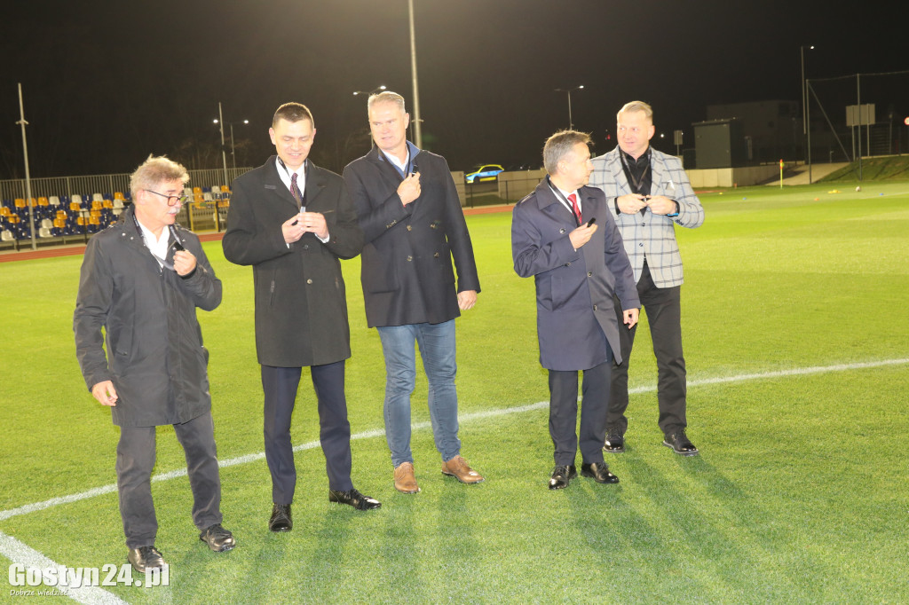 Otwarcie nowego stadionu w Krobi