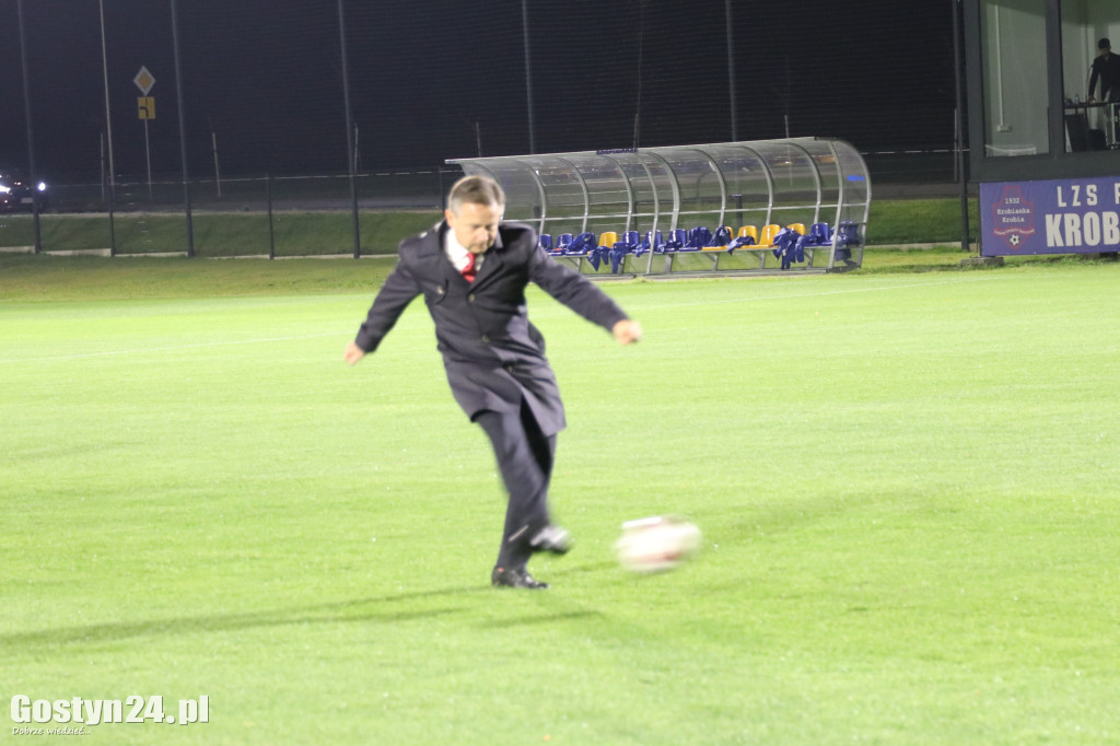 Otwarcie nowego stadionu w Krobi