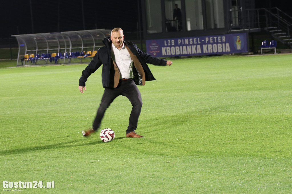 Otwarcie nowego stadionu w Krobi