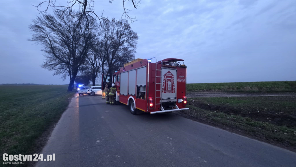 Wypadek na trasie Franciszkowo-Czarkowo