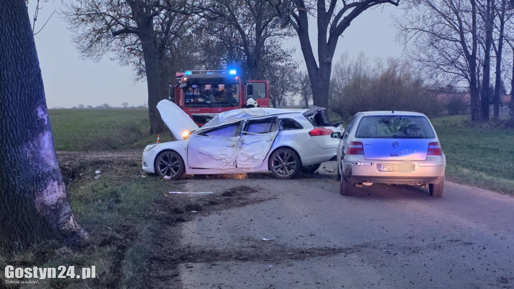 Wypadek na trasie Franciszkowo-Czarkowo