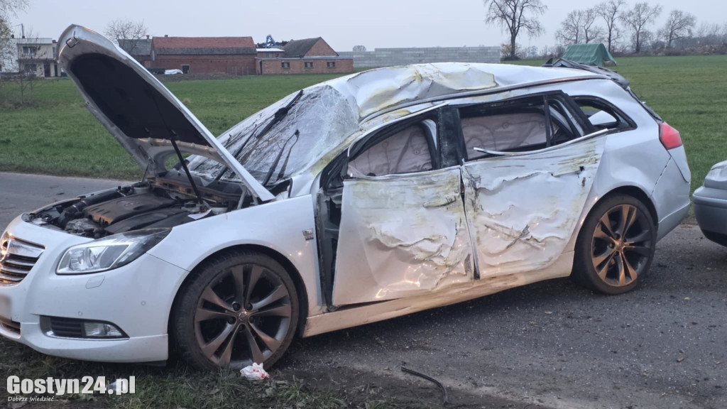 Wypadek na trasie Franciszkowo-Czarkowo