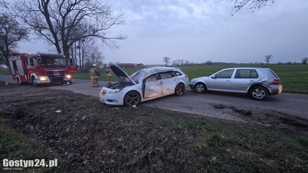 Wypadek na trasie Franciszkowo-Czarkowo