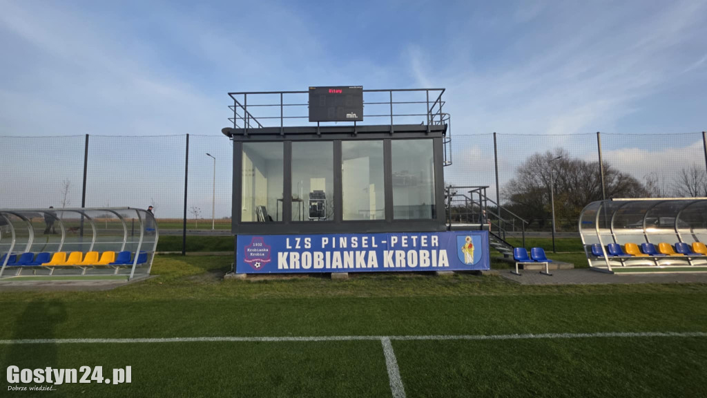 Drzwi otwarte na nowym stadionie w Krobi