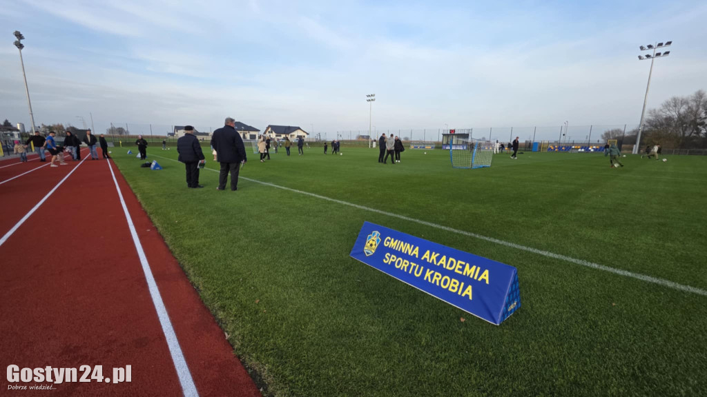 Drzwi otwarte na nowym stadionie w Krobi