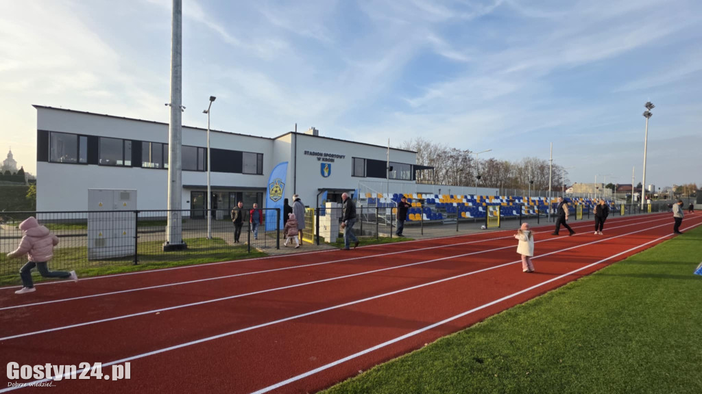 Drzwi otwarte na nowym stadionie w Krobi