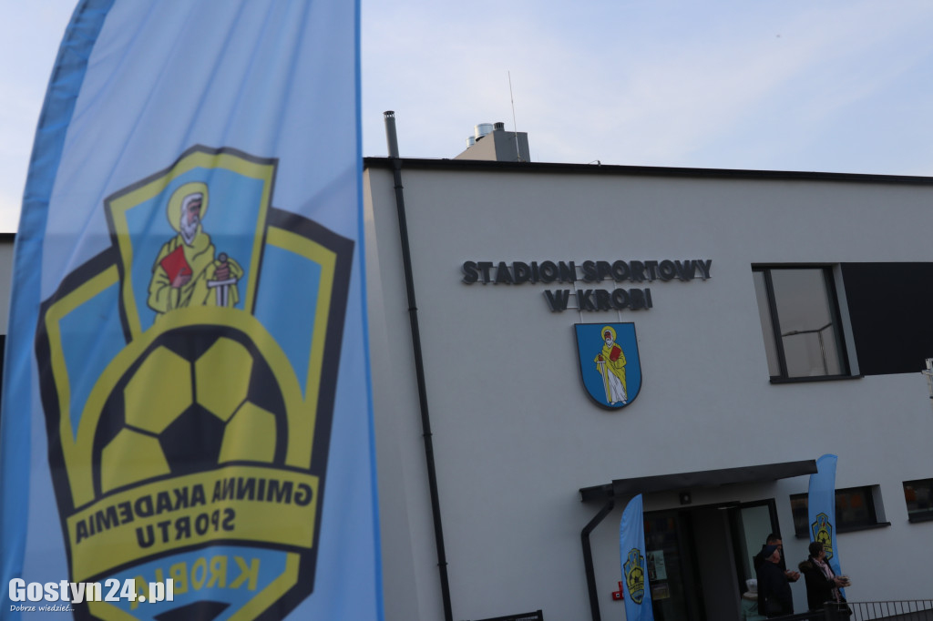 Drzwi otwarte na nowym stadionie w Krobi