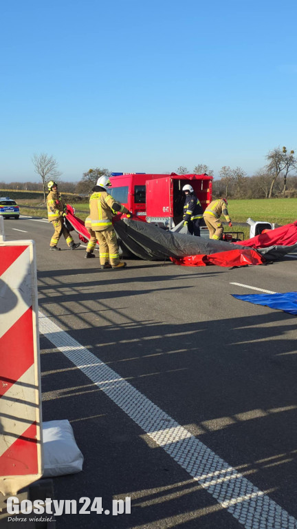 Ćwiczenia na nowej obwodnicy K12 Gostynia i Piasków