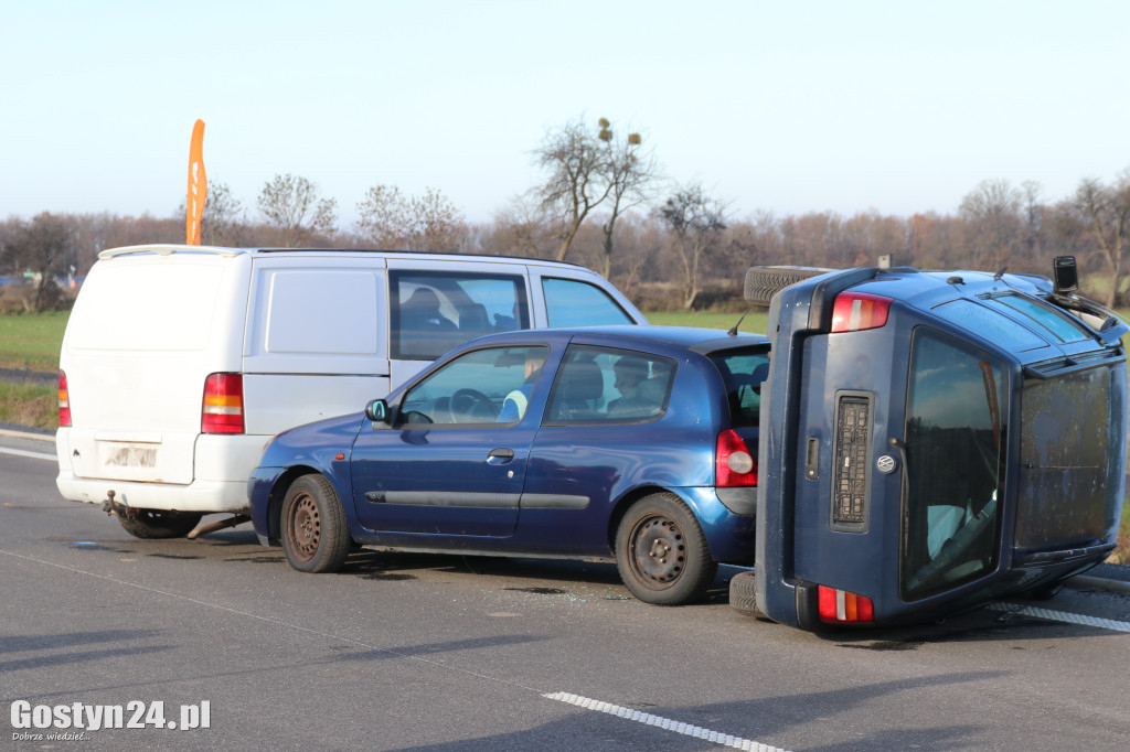 Ćwiczenia na nowej obwodnicy K12 Gostynia i Piasków