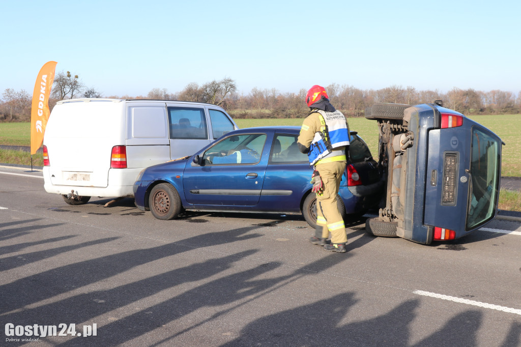 Ćwiczenia na nowej obwodnicy K12 Gostynia i Piasków