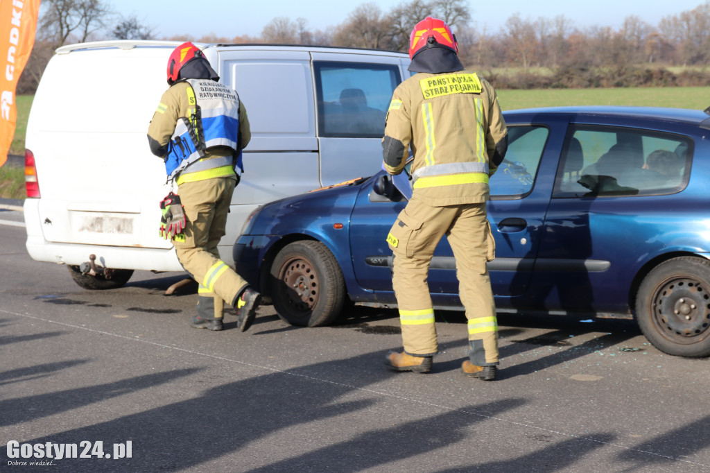 Ćwiczenia na nowej obwodnicy K12 Gostynia i Piasków