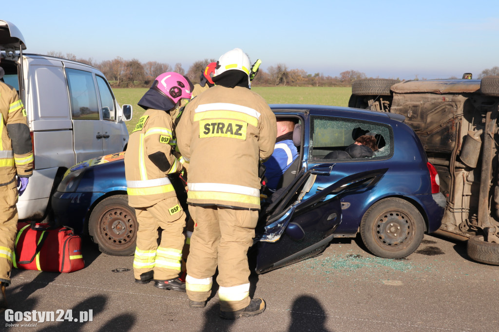 Ćwiczenia na nowej obwodnicy K12 Gostynia i Piasków