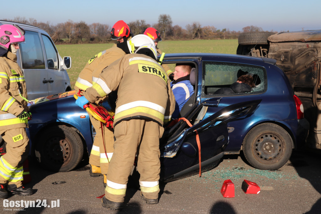Ćwiczenia na nowej obwodnicy K12 Gostynia i Piasków