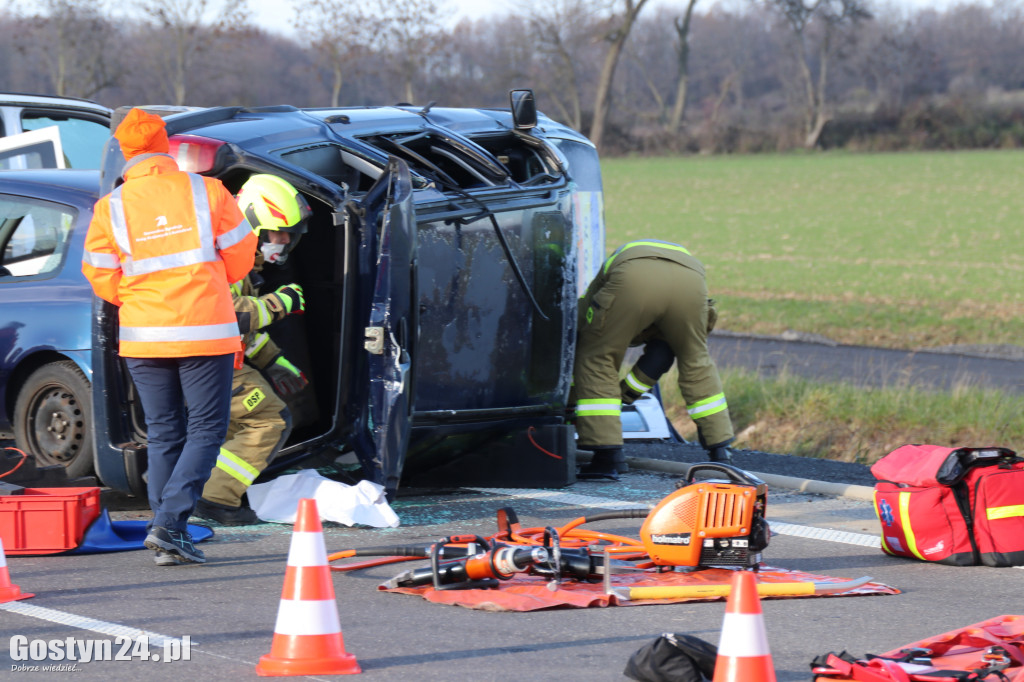 Ćwiczenia na nowej obwodnicy K12 Gostynia i Piasków