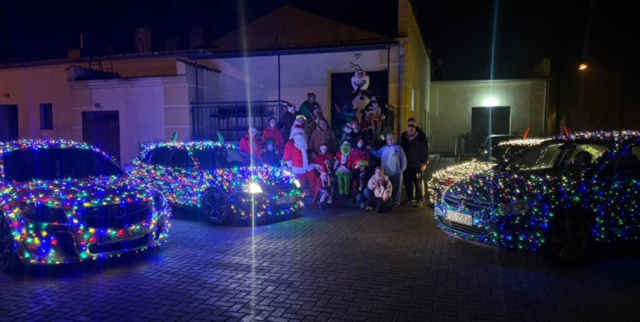 Korowód Mikołajowy w Łęce Wielkiej