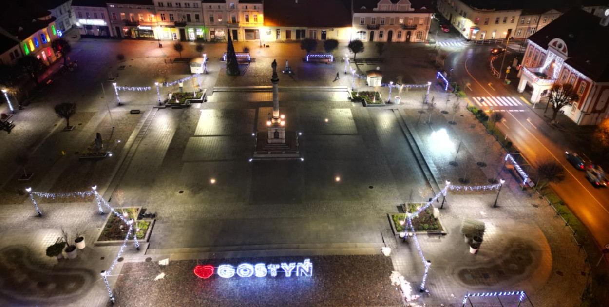 Niektóre gostyńskie iluminacje już świecą