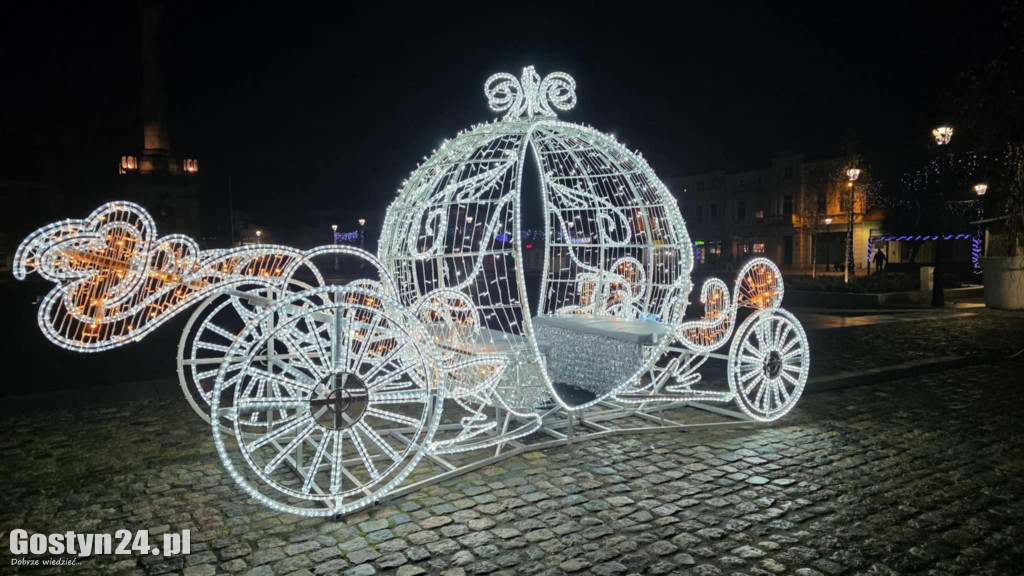 Niektóre gostyńskie iluminacje już świecą