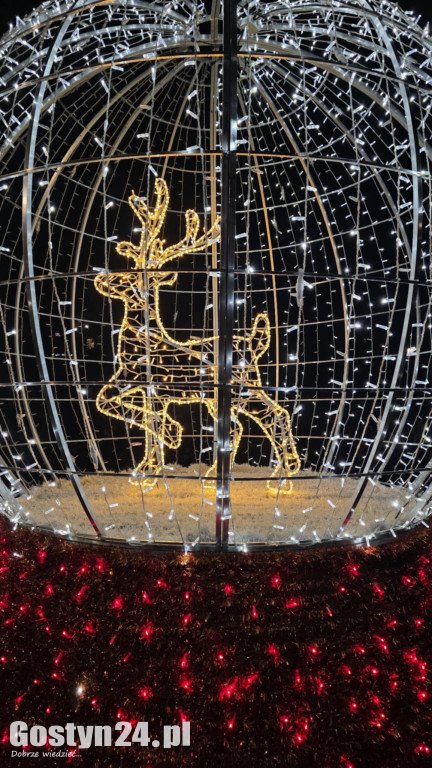 Niektóre gostyńskie iluminacje już świecą