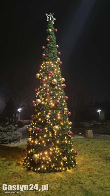 Niektóre gostyńskie iluminacje już świecą