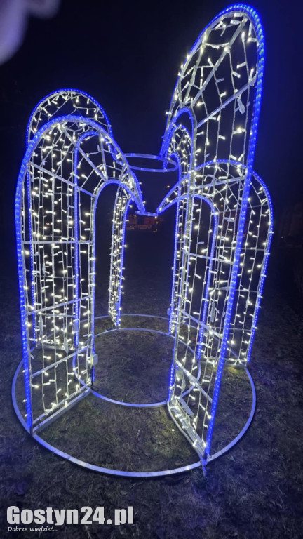 Niektóre gostyńskie iluminacje już świecą