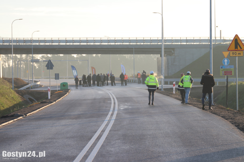 Briefing prasowy na nowej obwodnicy DK12