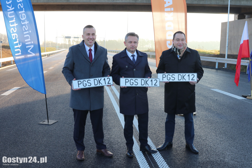 Briefing prasowy na nowej obwodnicy DK12