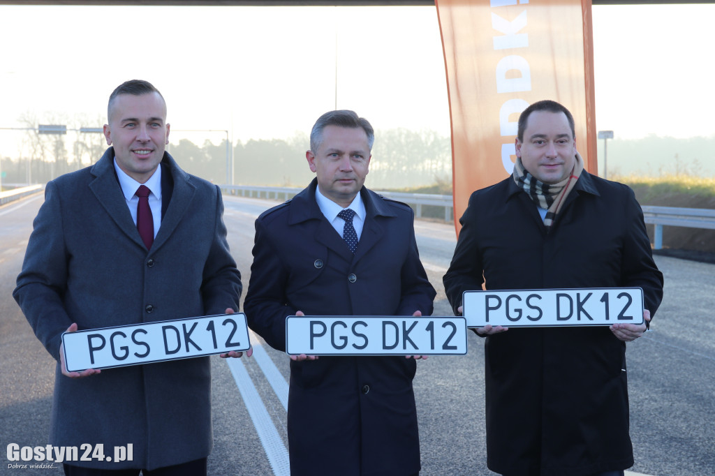 Briefing prasowy na nowej obwodnicy DK12