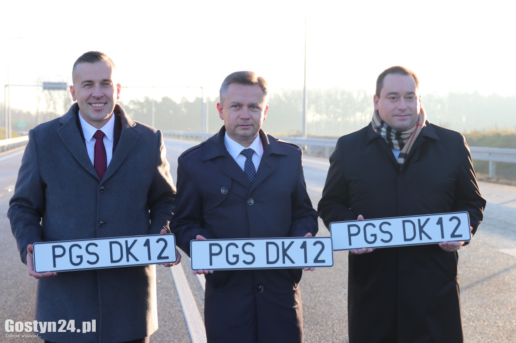 Briefing prasowy na nowej obwodnicy DK12