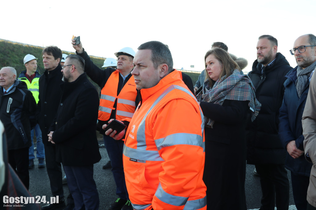 Briefing prasowy na nowej obwodnicy DK12