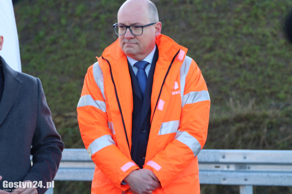 Briefing prasowy na nowej obwodnicy DK12