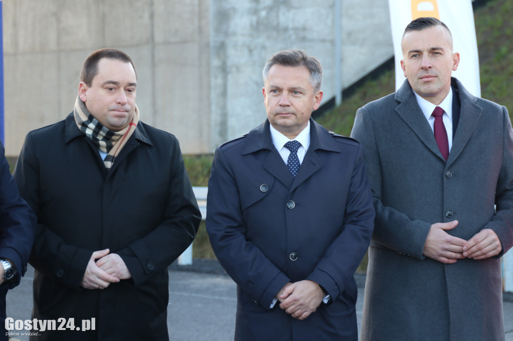 Briefing prasowy na nowej obwodnicy DK12