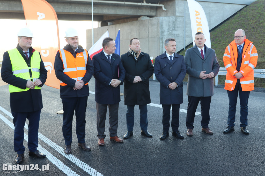 Briefing prasowy na nowej obwodnicy DK12