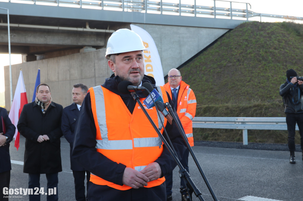 Briefing prasowy na nowej obwodnicy DK12