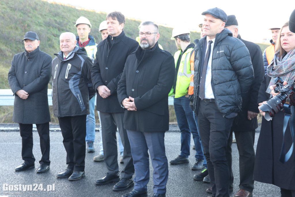 Briefing prasowy na nowej obwodnicy DK12