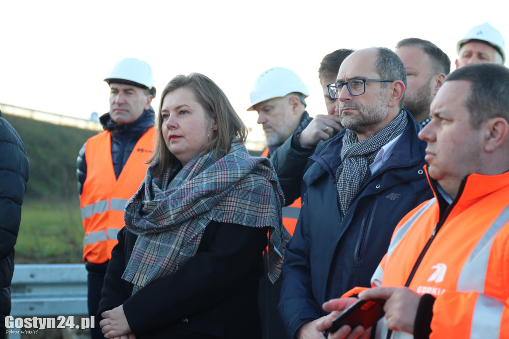 Briefing prasowy na nowej obwodnicy DK12