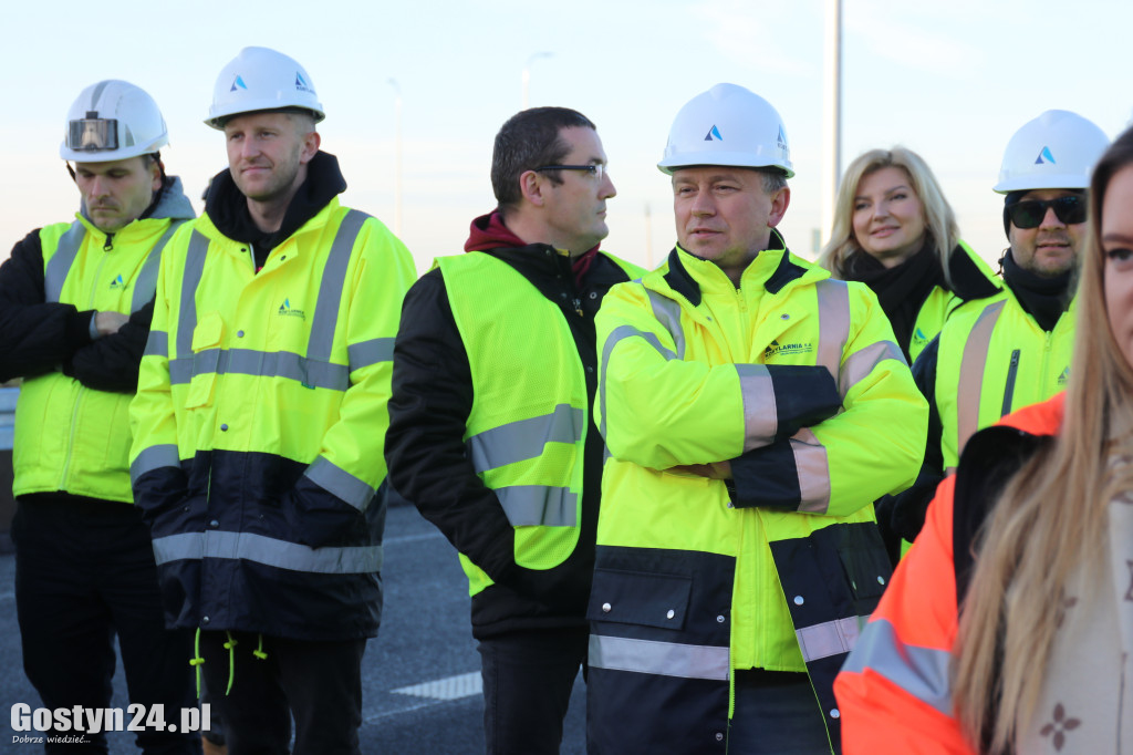 Briefing prasowy na nowej obwodnicy DK12