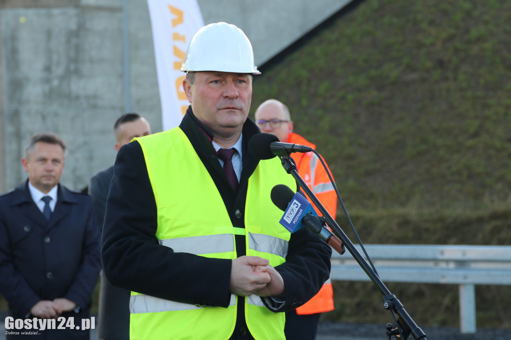 Briefing prasowy na nowej obwodnicy DK12